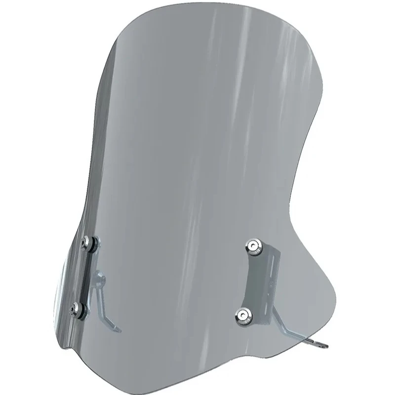 【Perfect fit】For Haojue UY125 Haojue Motorcycle Windshield Modification Windshield Can Be Raised and Lowere Deflector Windshield
