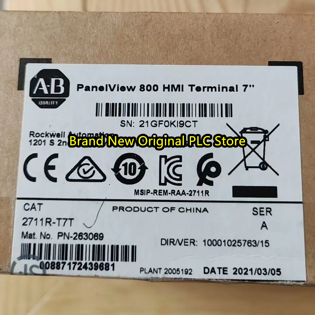 Programmable Logic Controller1756-RMC1 2711R-T7T DVP12SE11R DVP14SS211T 1734-OV8E DVP16SM11N 1764-28bxb GS2107-WTBD-N