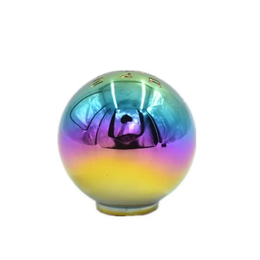 5-speed NeoChrome Manual Ball Aluminum Shift Knob Racing Sport Throw Shifter