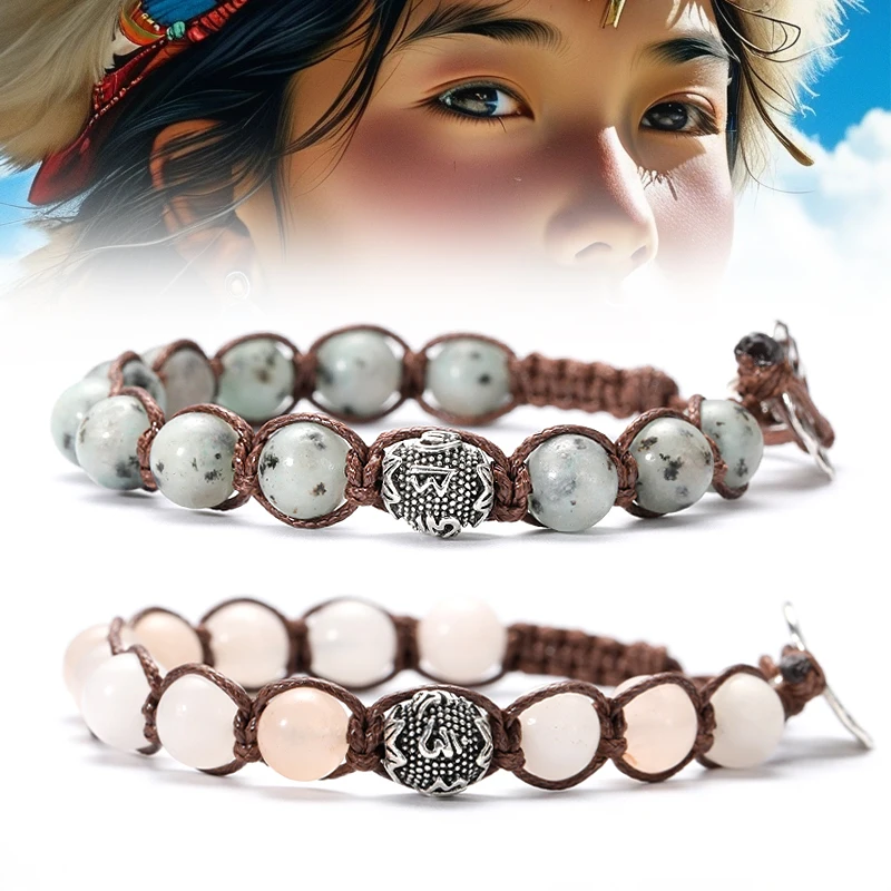 Natural Stone Red Sandalwood Siddhartha Gautama Founder Of Buddhism Tibetan Buddhism Bracelet Prayer Beads Rosary Jewelry