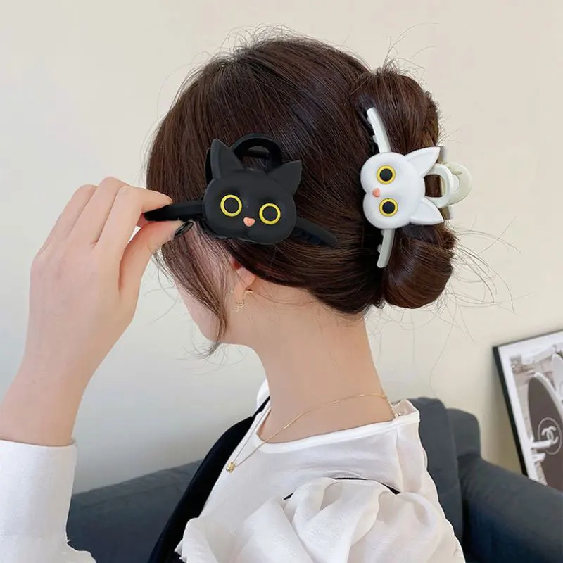 

Kitten Design Women's Hairpin Fashionable Cute Sweet Style Shopping Party Gift Wig Grab Women's Hair Accessories 2025 New Y2k
