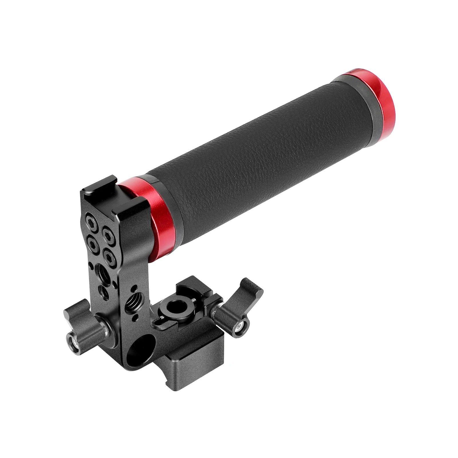 

SZRig NATO Top Handle Grip with 15mm Rod Clamp & NATO Clamp & Cold Shoe Mount for DSLR Camera Cage Kit