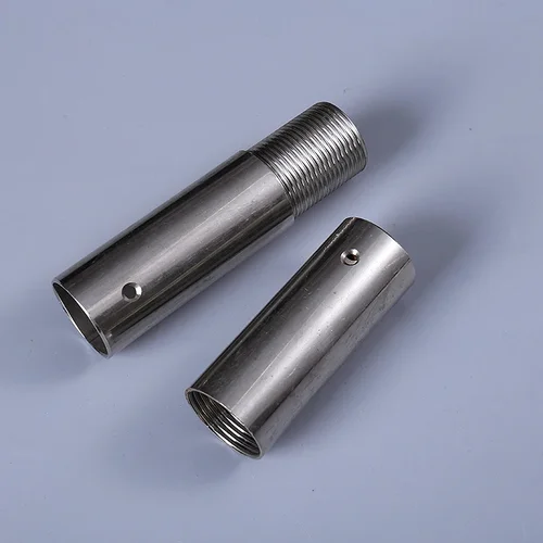 Imagen 1 del producto Palo de cejas Wushu, palo combinado con costuras de acero inoxidable, barra blanca larga de emergencia corta plegable, dos palos