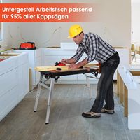 Multifunctional Folding Work Table,Work Benches for Garage Car Creeper,Mobile Workbench,Height Adjustable