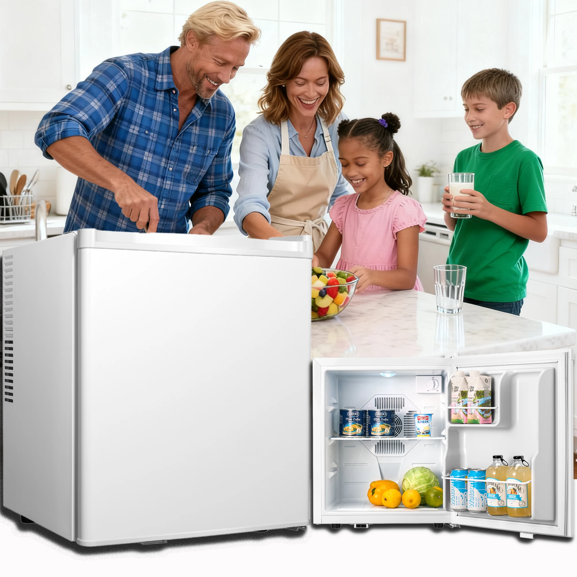 خزائن النبيذ لثلاجة مبرد النبيذ 38/70 لتر مع نظام تبريد حراري، قابل للتعديل 3-22 ° C التحكم في درجة الحرارة للمنزل #1