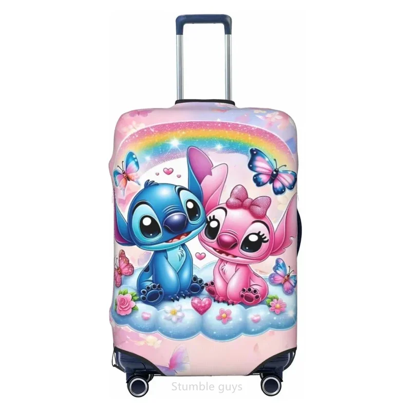

Elastic Luggage Cover S-Stitches 18-32 Inch Suitcases Dustproof Washable Anti-Scratch Travel Accessory For Air & Road Trips