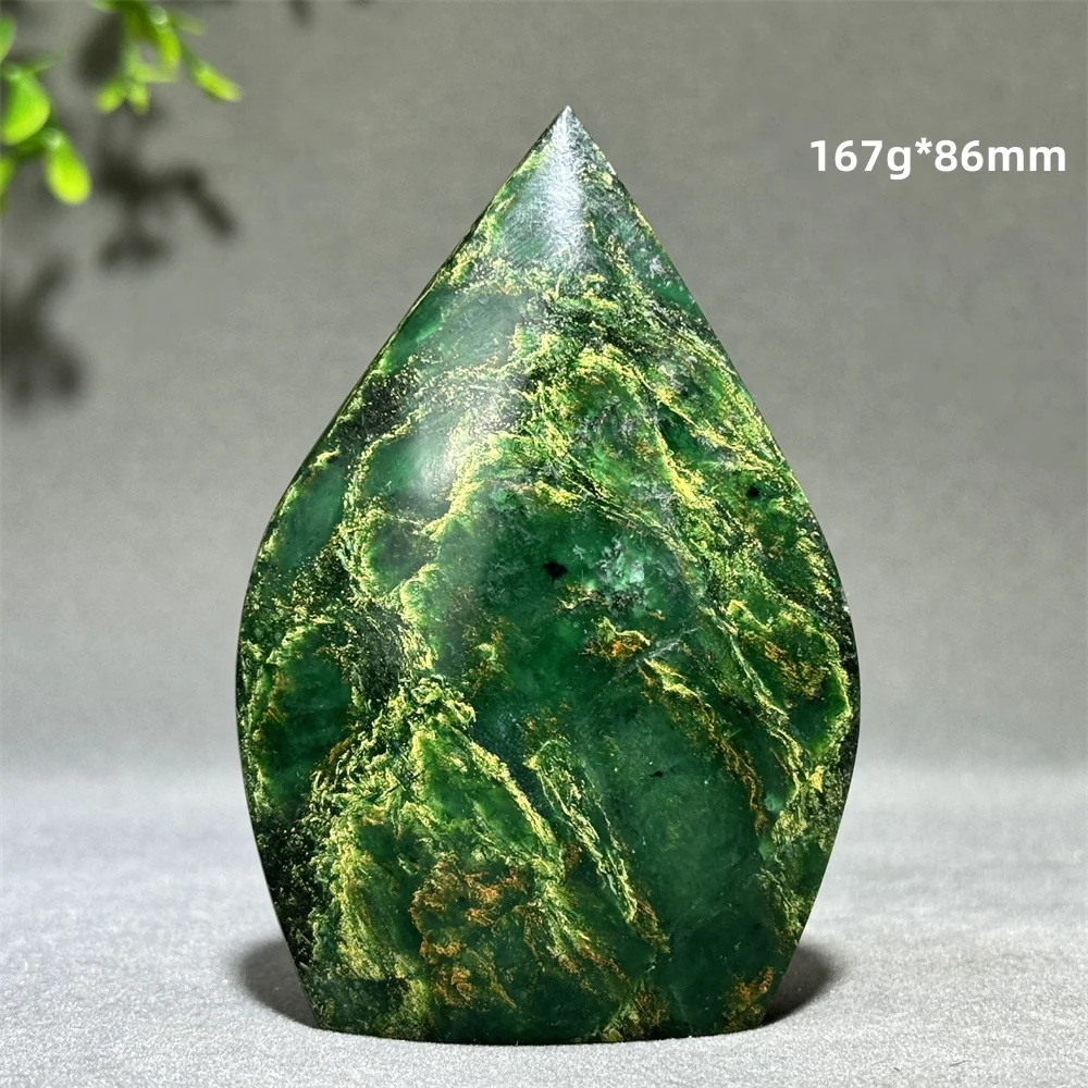Natural Emerald Free Form Torch Spiritual Healing Meditation Reiki Witchcraft Energy Home Office Feng Shui Decoration Gift