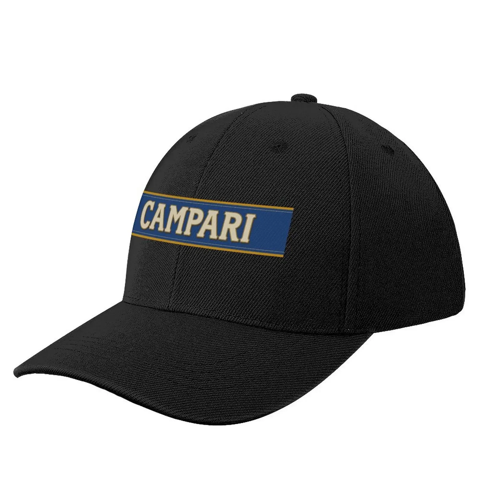 Campari Monogram Design Type 1 Baseball Cap Hat Luxury Brand black cute Woman Men's