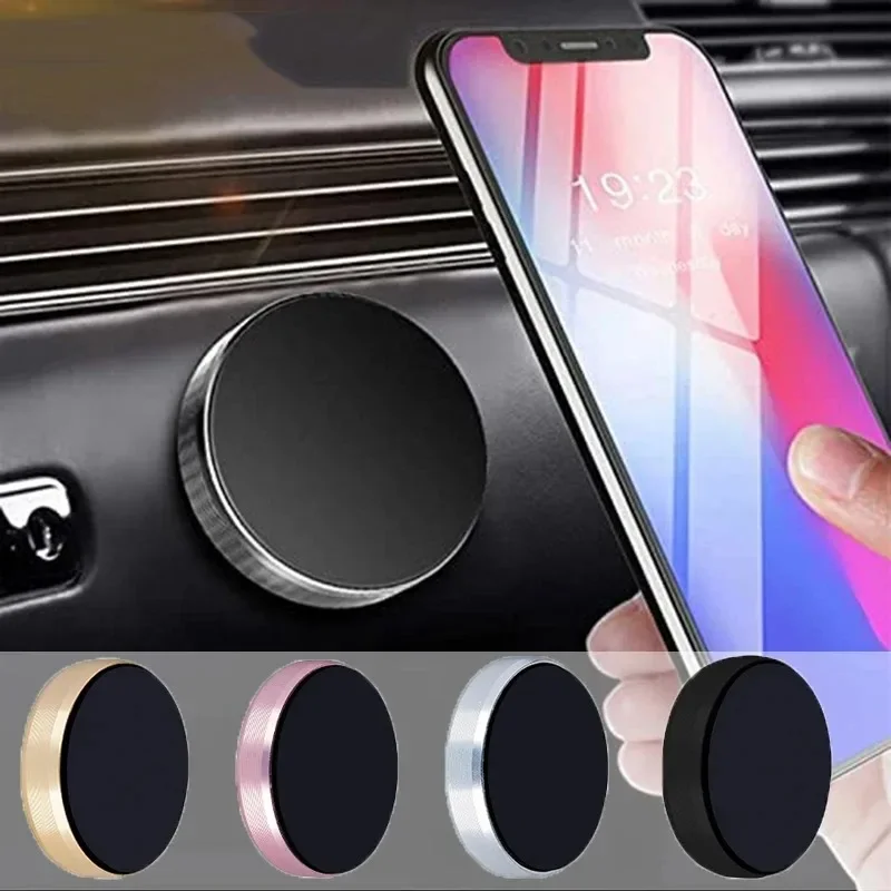 Magnetic Car Phone Holder Dashboard Mobile Phone Stand GPS Magnet Mount Phone Bracket For Car Auto Interior Accessory