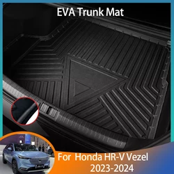 For Honda HR-V HRV HR V Vezel 2023 2024 Accessories Car EVA Trunk Mat Floor Tray Liner Cargo Boot Carpe Waterprooft Anti-slip