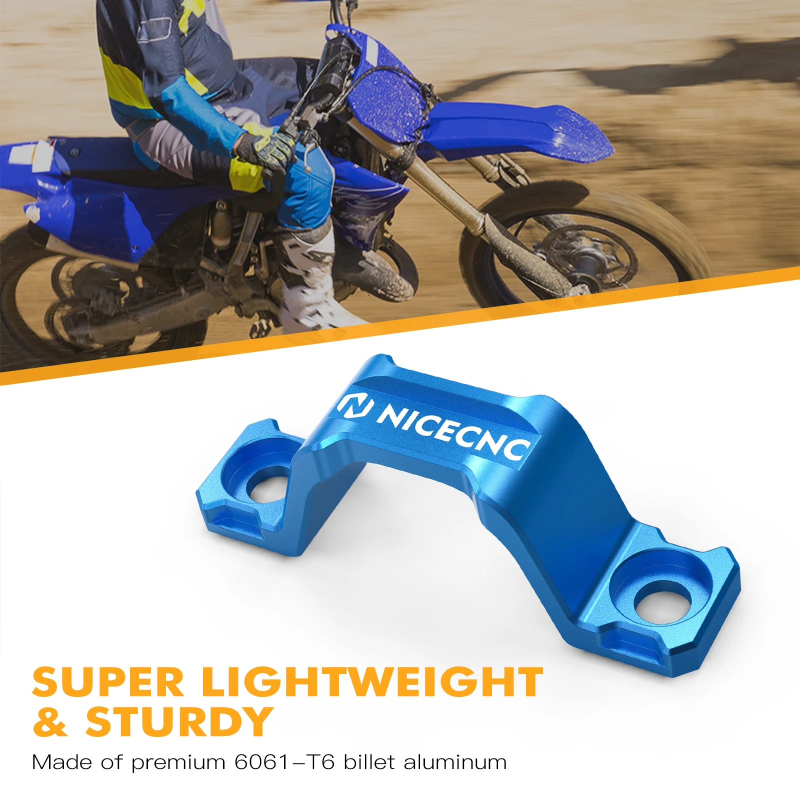 NICECNC لياماها YZ125 YZ250 YZ 125 250 2005-2024 محرك دراجة نارية مخلب خط المشبك كابل قوس YZ125X YZ250X 2020-2023