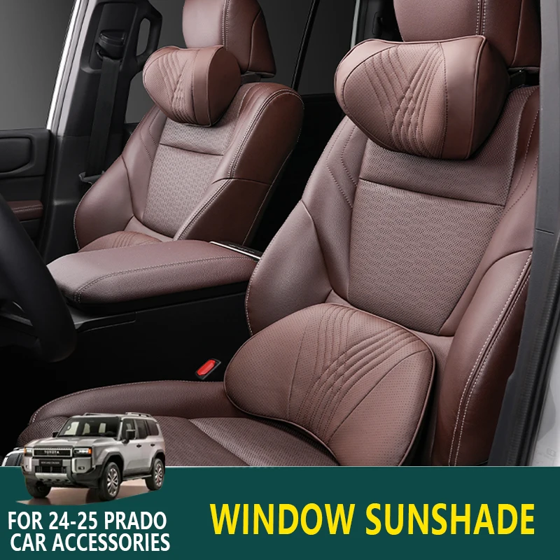 

Подголовник, поясная подушка, украшение интерьера для Toyota Land Cruiser 250 Prado 2024 2025, чехол LC250, аксессуары