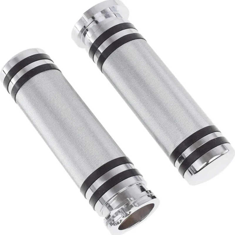 

Custom Quality Aluminum Stainless Steel Brass Fabrication Aluminum Alloy CNC Machined Knurled Motorcycle Handlebar Grips