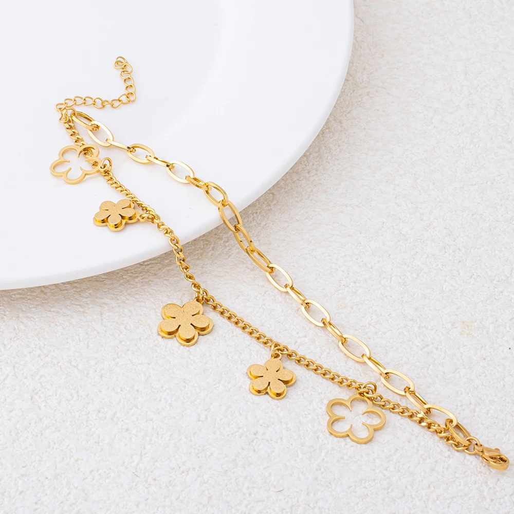 Damenarmband Trendiger Edelstahlschmuck 2026 Italienisches Charm-Armband Kostenlose Lieferung Artikel für Damen Frauenaccessoires – Detail 14