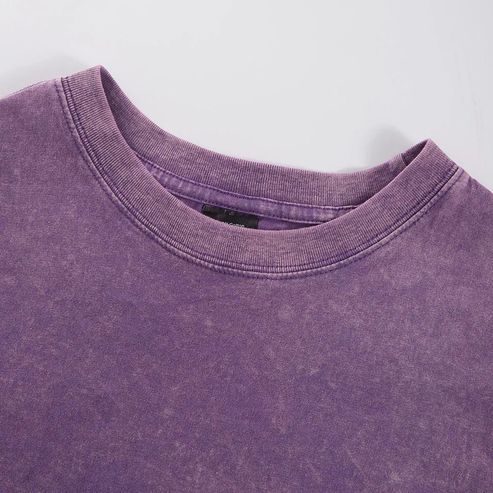 Profitez du mon travail drôle chat imprime lavé T-Shirts femmes coton à manches courtes hauts rue col rond surdimensionné t-shirt vêtements d'été