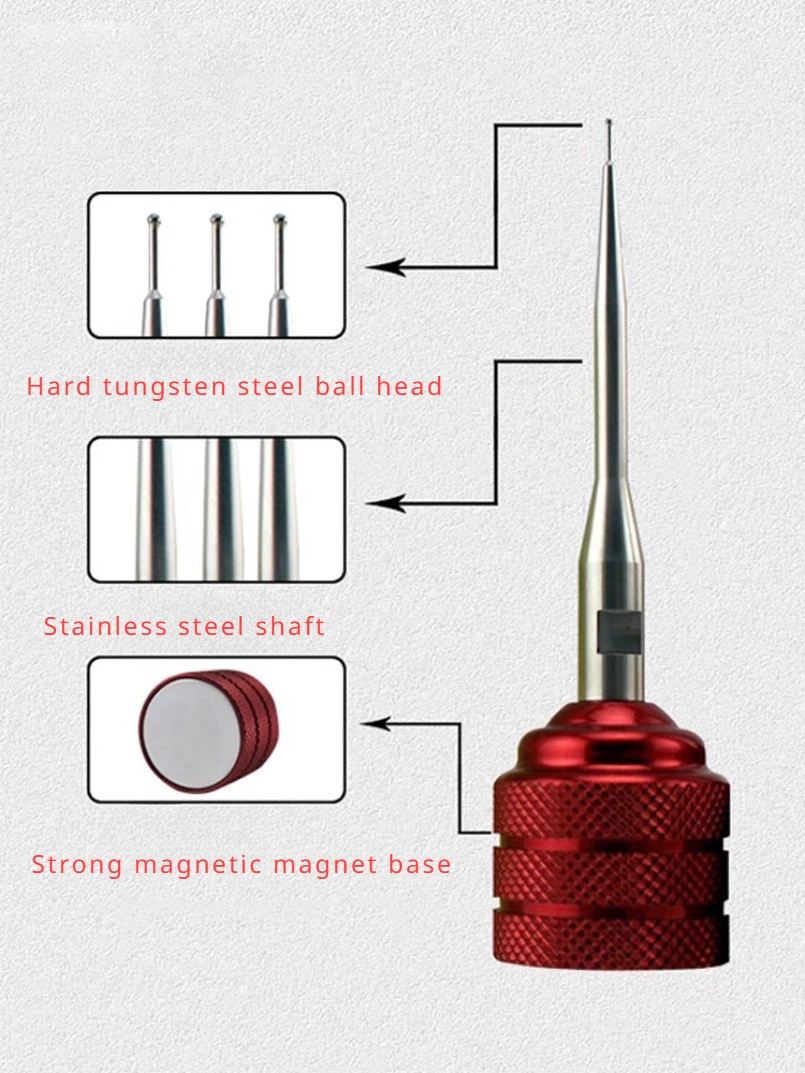 EDM Touch Probe Locating Ball Magnetic Probe Centering Device For EDM Machine