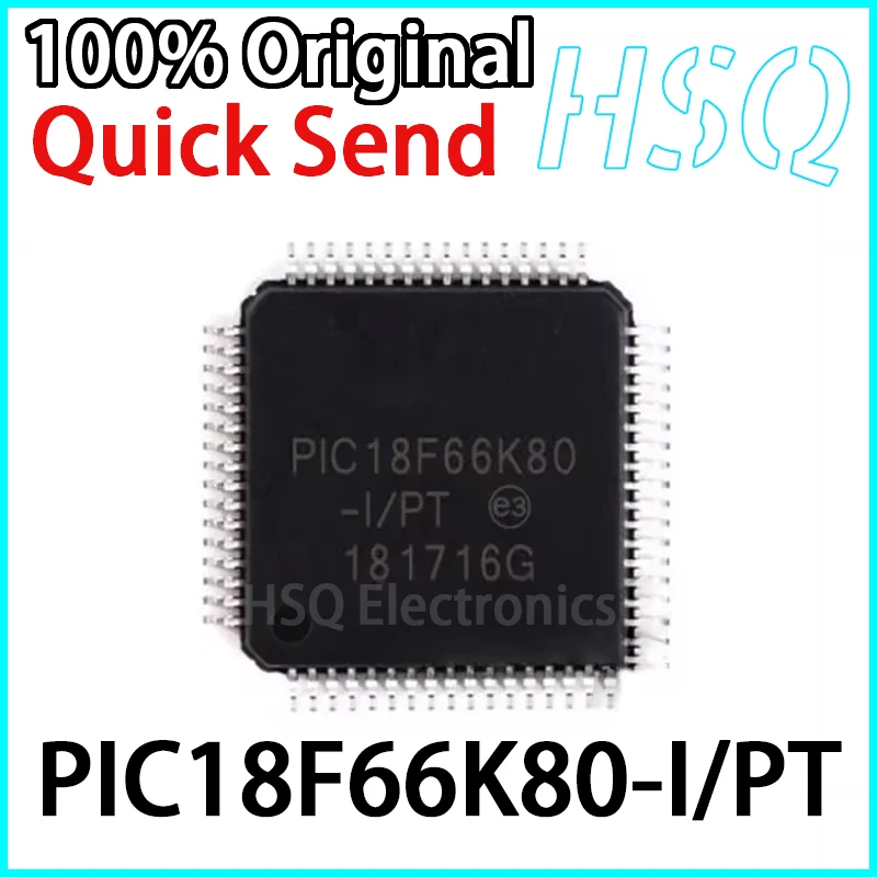 

1PCS New PIC18F66K80-I/PT TQFP64 8-bit Microcontroller MCU Chip