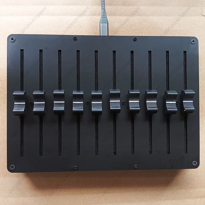Customizable CC Information 10-way Fader Fader USB Interface MIDI Controller for Music Host Software