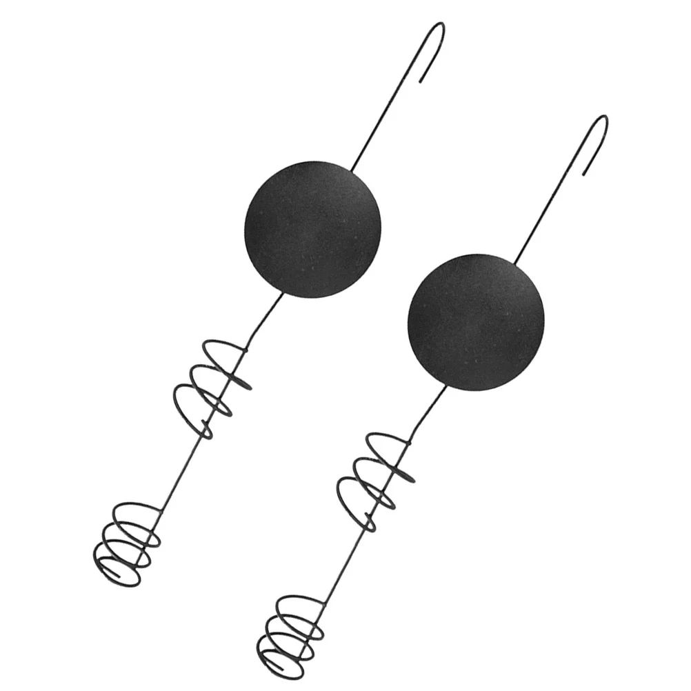 

2pcs Wall Holder Iron Hook Style Decorative Candlestick Holder For Home Decor Vintage Metal Stand