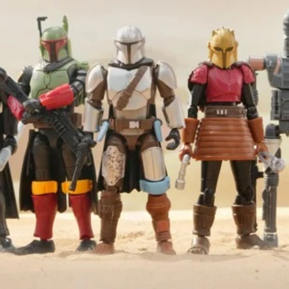 NIEUWE BLOKES Originele Mandalorian GV01 Star Wars Speelgoed Djarin Mando Grogu Yoda Boba Fett Imperial Stormtrooper Action Figure Gift