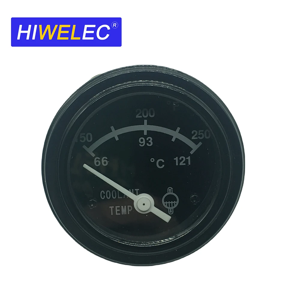 

3015234 Water Temperature Meter 24V Coolant Temperature Gague Size 52mm Generator Accessories