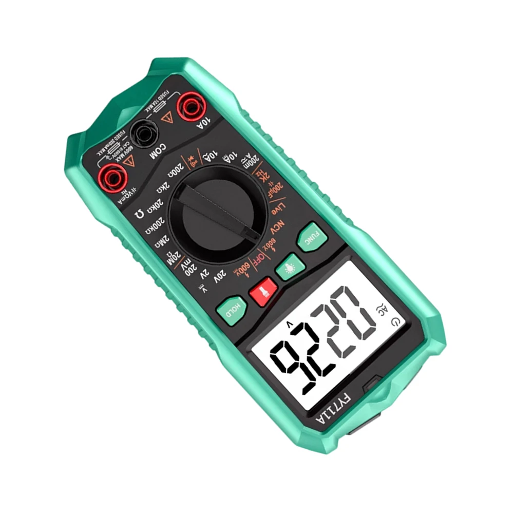 True for rms Meter Digital Multimeter For Safe Operation In Tough Conditions Multilingual Manual Included Automatic Power