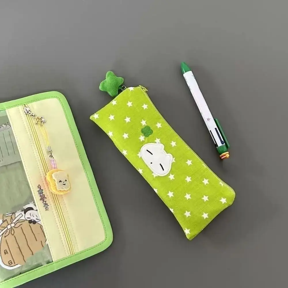 

Star Pattern Stars Pencil Case Pencil Organizers Large Capacity Stationery Bag Cute Kitten Storage Bags Pen Pouches