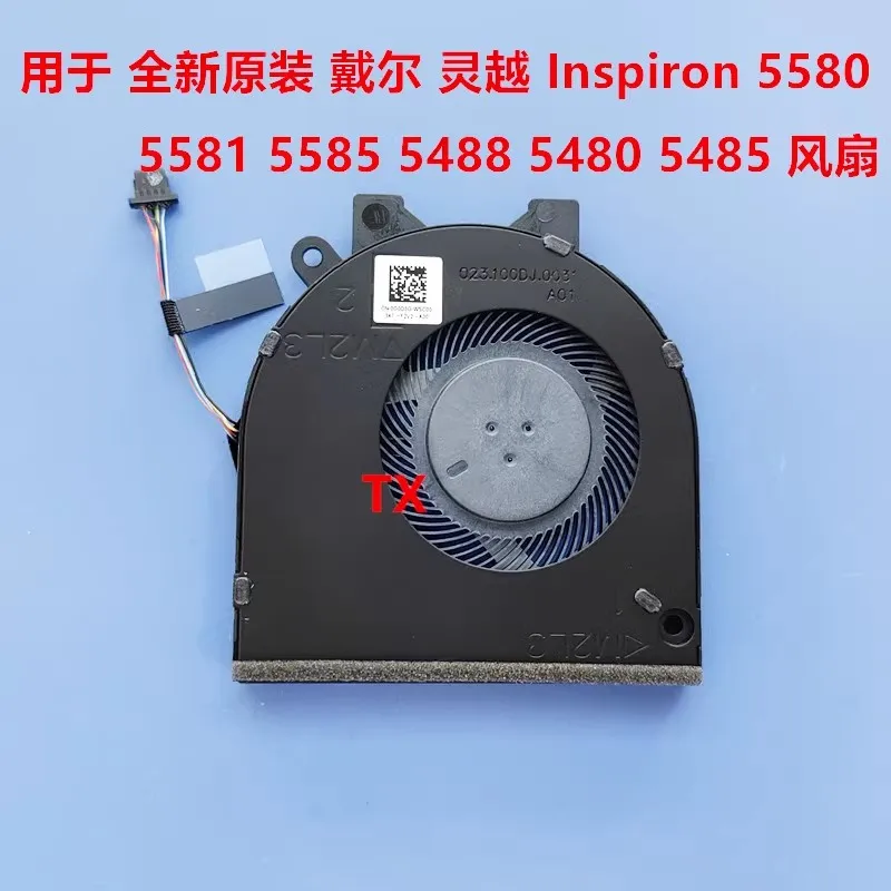 Free shipping new original for Dell Inspiron15 5580 5581 5585 5488 5482 P93G fan laptop fan