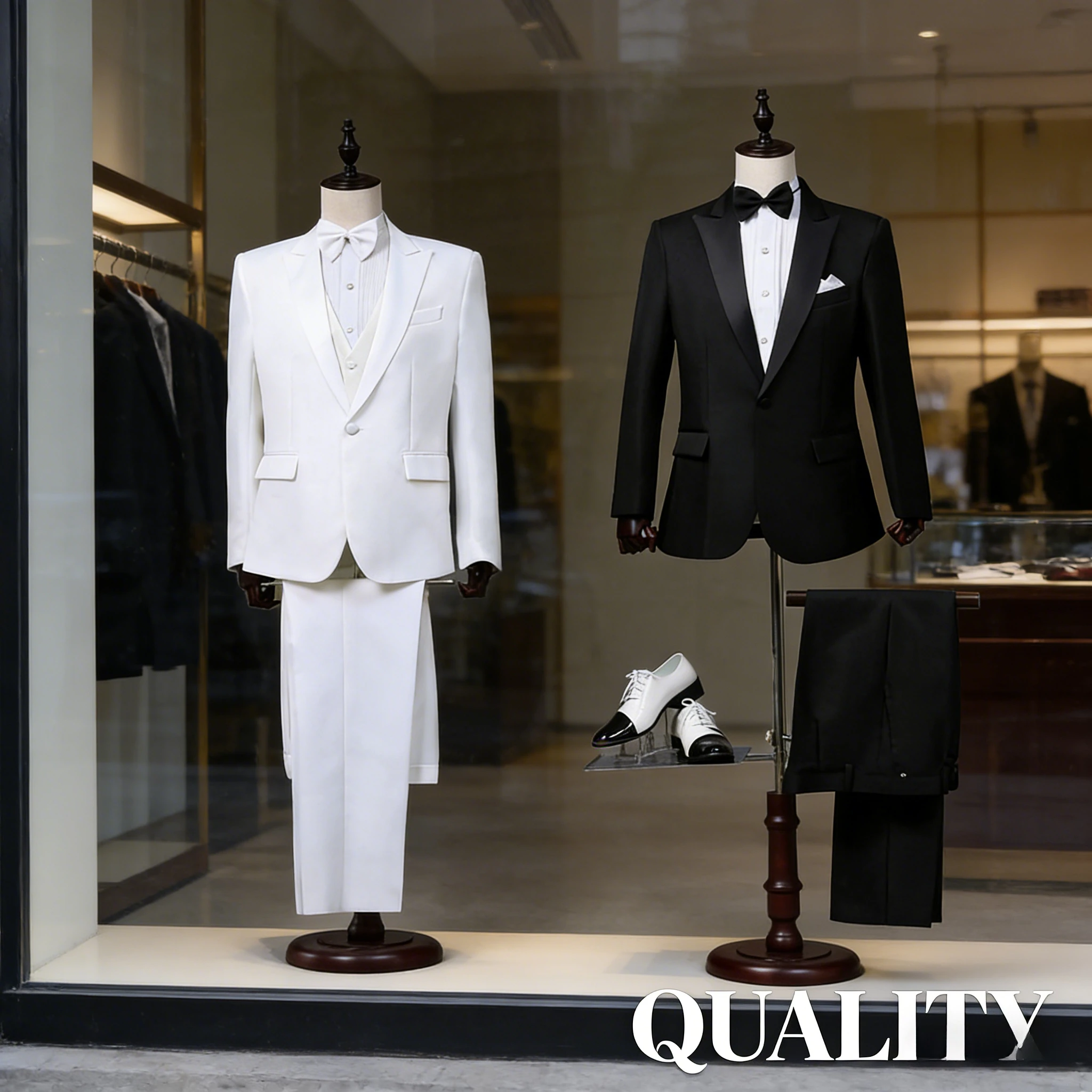 

Мужской костюм-двойка для выпускного, хора, фотосессий, сценических выступлений и вечеринок