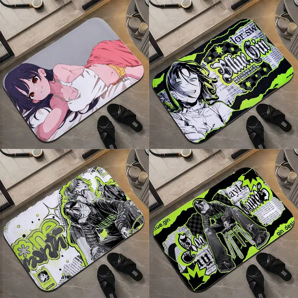 

Aya Osawa Mitsuki Koga Floor Mat Printed Large Carpets Room And Bedroom Carpets Bathroom Anti Slip Door MATS Small Carpets