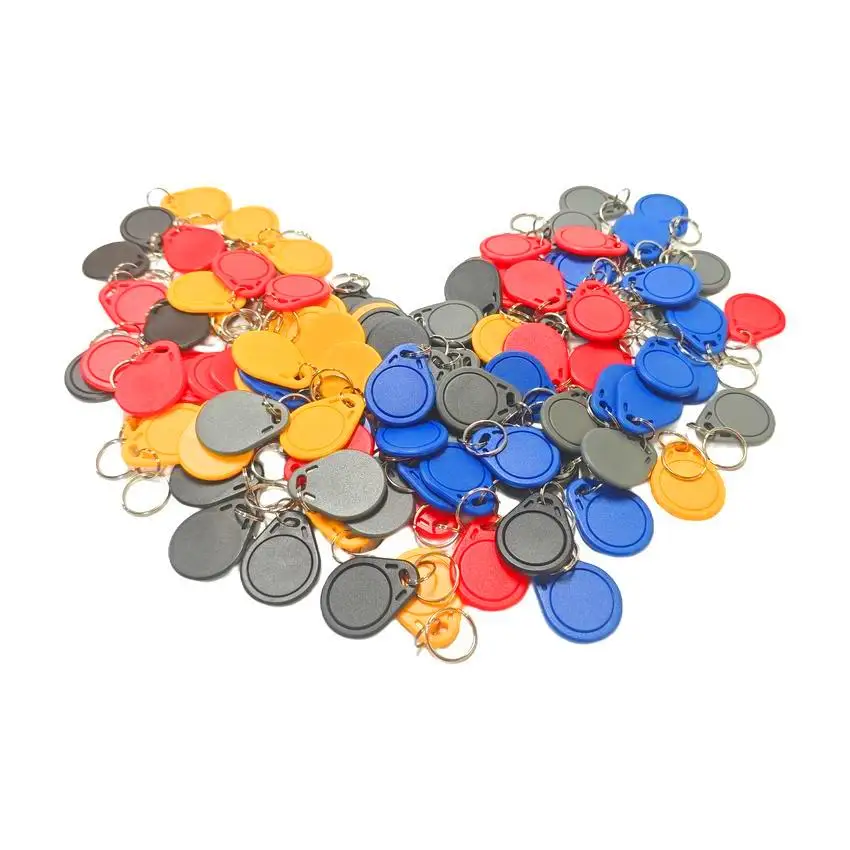 UID Keyfob Tag 13.56MHz Block 0 Rewrite Recordable IC Card Cloning Replaceable 1K S50 RFID Tags Access Control Smart Keys