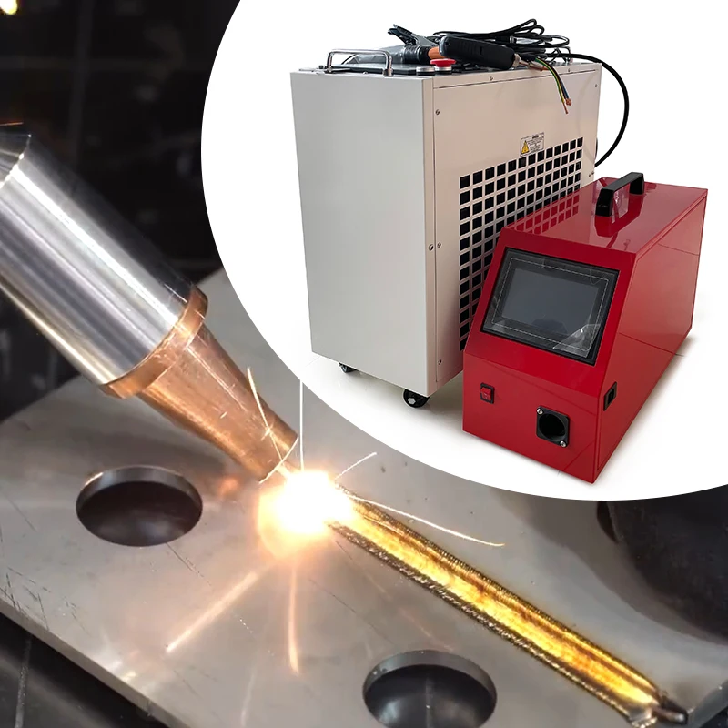 1000w 1500w 2000w Portable Fiber  Welding Machine Stainless Steel Handheld  Welder