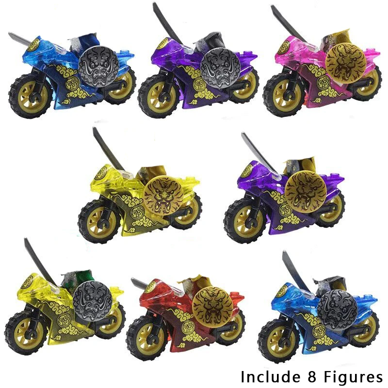 Blocs de construction de figurines Ninja Lloyd KAI JAY ZANE, modèle en briques, Kits pour enfants, cadeau pour enfants