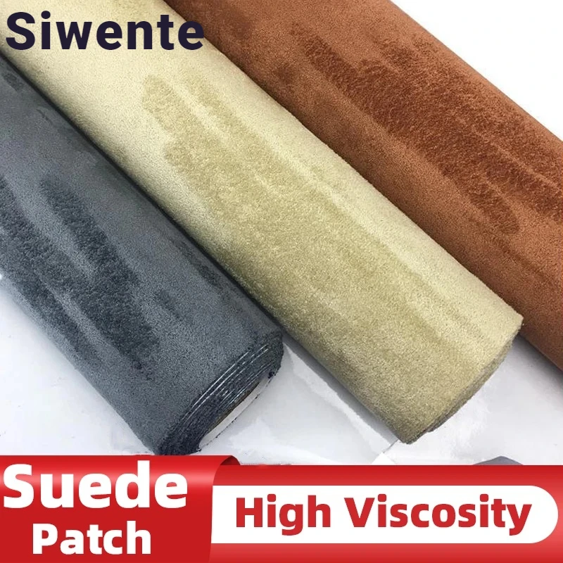 

Self Adhesive Leather Suede Fabric for Car Interior Sticker Patches Luxury Velvet Suede Wrap Auto Jewelry Box DIY Repair Tape