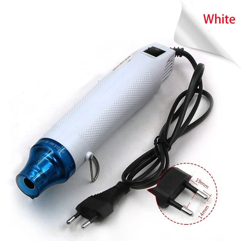 

Mini Hot Air Gun 300W Hair EU Plug Dryer Soldering Wrap Blower Heater Shrink Sheet Air Heat Gun Home DIY Tools