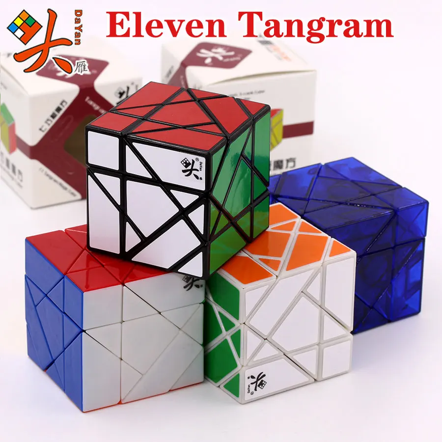 Magic Cube Puzzle Dayan 5 axis 3 Rank Cubo Extreme Eleven 11 Tangram Master Collection Must Twist Toys Game  кубик-антистресс 큐빅