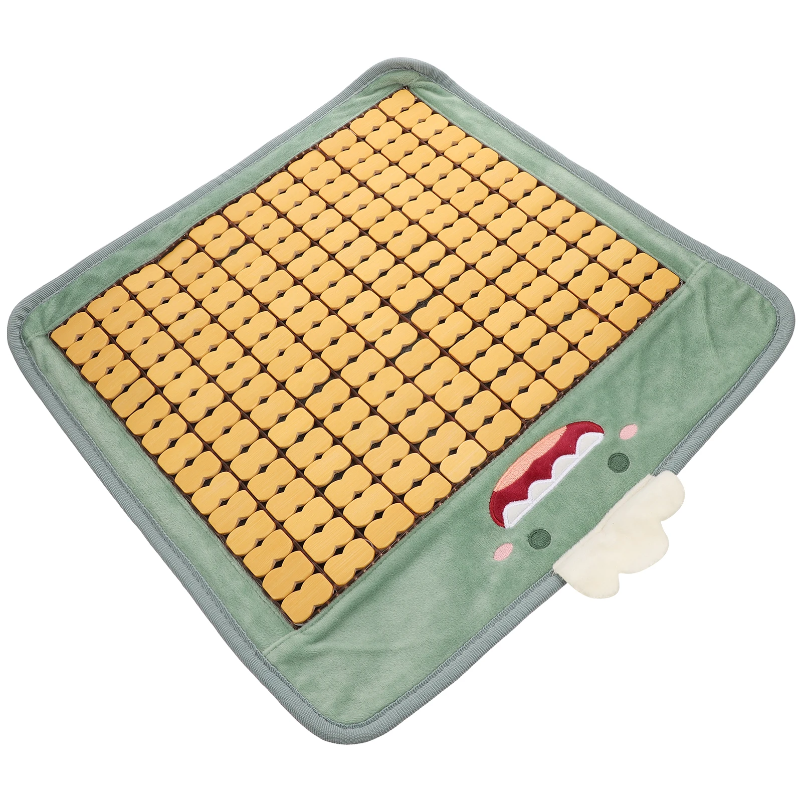 

Adorable Summer Cool Mat Car Home Sofa Office Chair Breathable Cooling Pad Bamboo Chip Cushion For Car Seat Mat Non-Slip