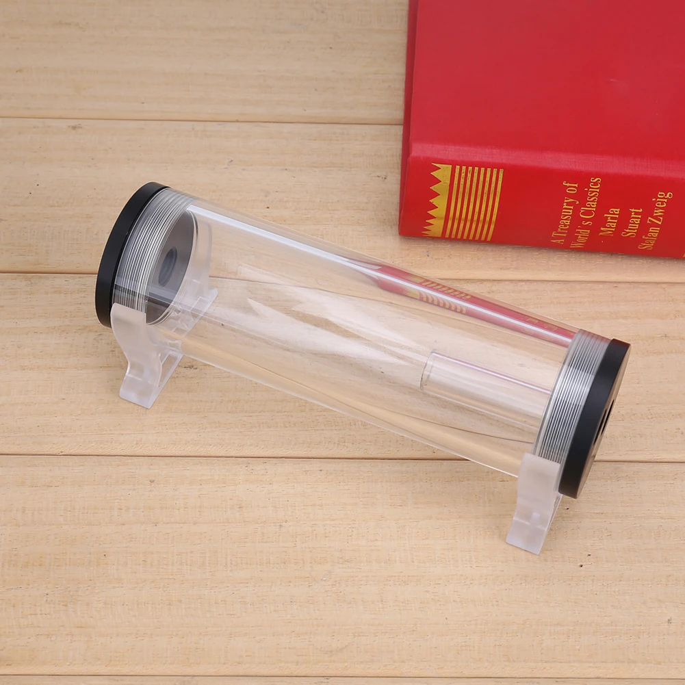 

160x50mm Water Cooling Tank G1/4 PC Water Tank Reservoir Liquid Water Cooling Rasdiator for Computer Water Cooling System