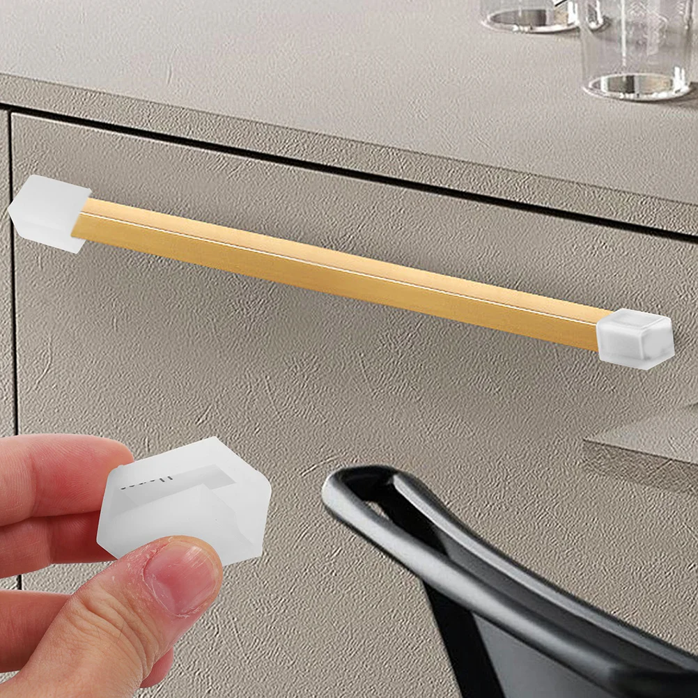 8 قطعة حامي الزاوية سيليكون الطفل حارس السلامة لينة المضادة للتصادم الأثاث حافة حماة درج مقبض يغطي للأطفال