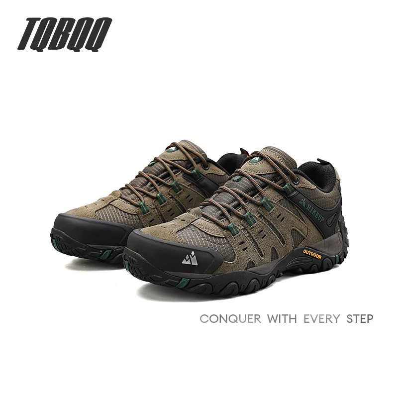 High Quality Men's Hiking Shoes Non-slip Wear Resistant Outdoor Camping Sneaker Tourism Climbing Shoes