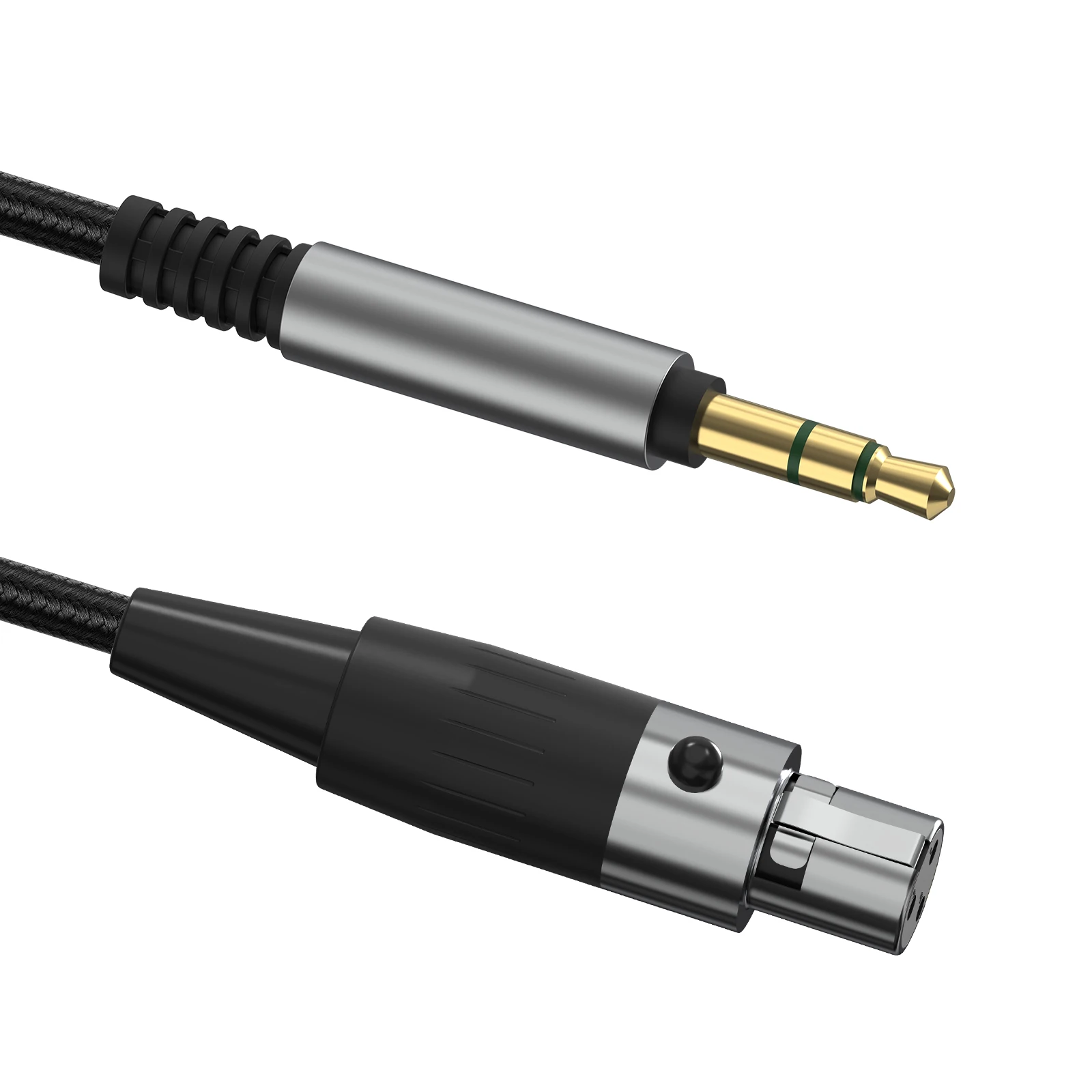 Geekria オーディオケーブル Beyerdynamic DT 900 PRO X ヘッドフォンと互換性あり 3.5mm 編組ナイロン交換用ステレオコード (6フィート / 1.7m)