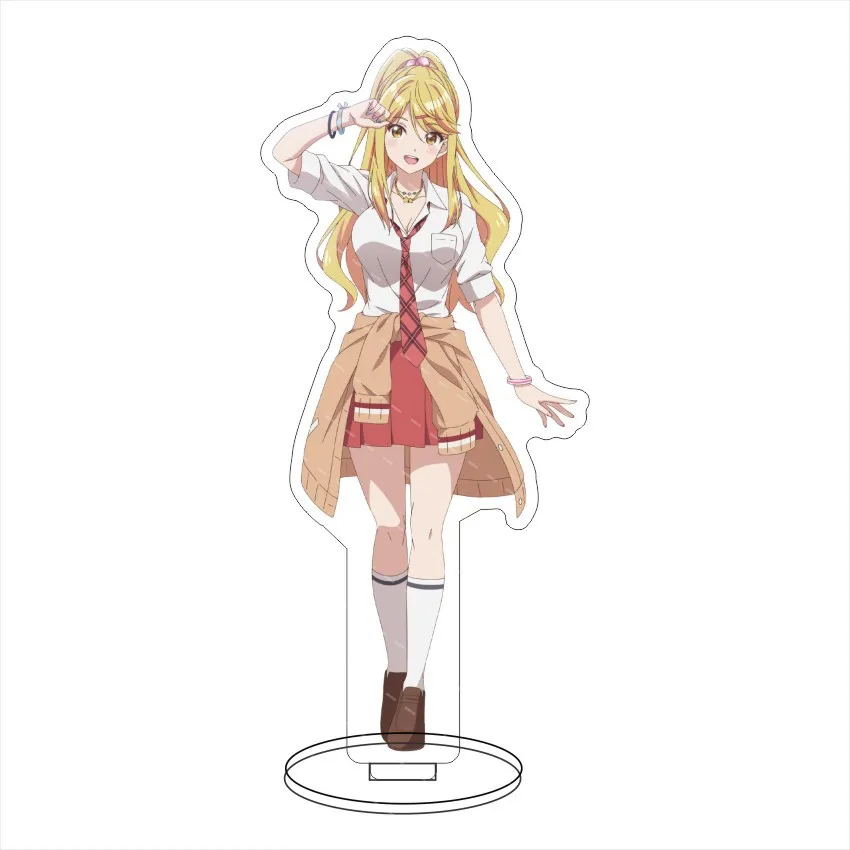 أنيمي 'أزواج مع فتاة أنا أكره في فدي شخصيات الاكريليك حامل نموذج لوحة المفاتيح المشجعين هدية عرض زخارف مكتب #2