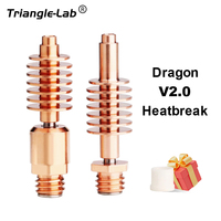 Trianglelab Dragon Heatbreak Ceramic  Core  High Temperature Wear Resistant FOR GF CR Metal Luminous filament Dragon Hotend
