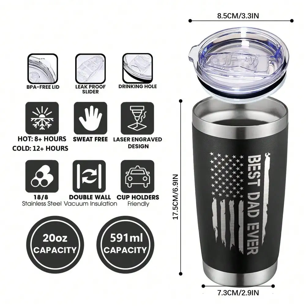 هدية فريدة من نوعها لعام 2025 بوزن 20 أونصة مع صندوق وبطاقة لعيد الميلاد وعيد الآباء