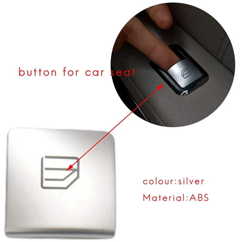 Inner Door Armrest Window Switch Button Trim Cover Sticker for Benz New Arrivals in Stock