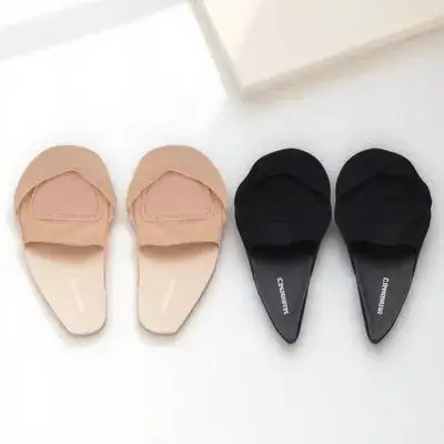 

2 Pairs Invisible Topper Half Toe Half High Heels Daily Use Gift Girlfriend Mother Banquet Invisible For Women