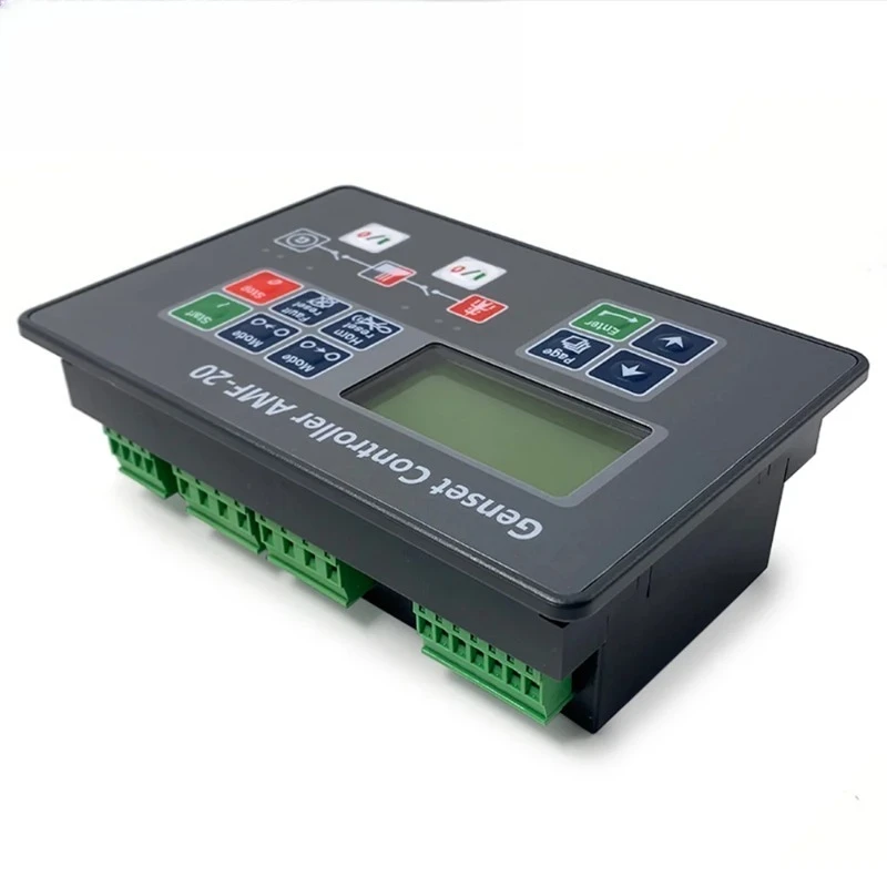 AMF20 Diesel Generator Controller Auto Start Stop Control Module Panel Replacement Parts
