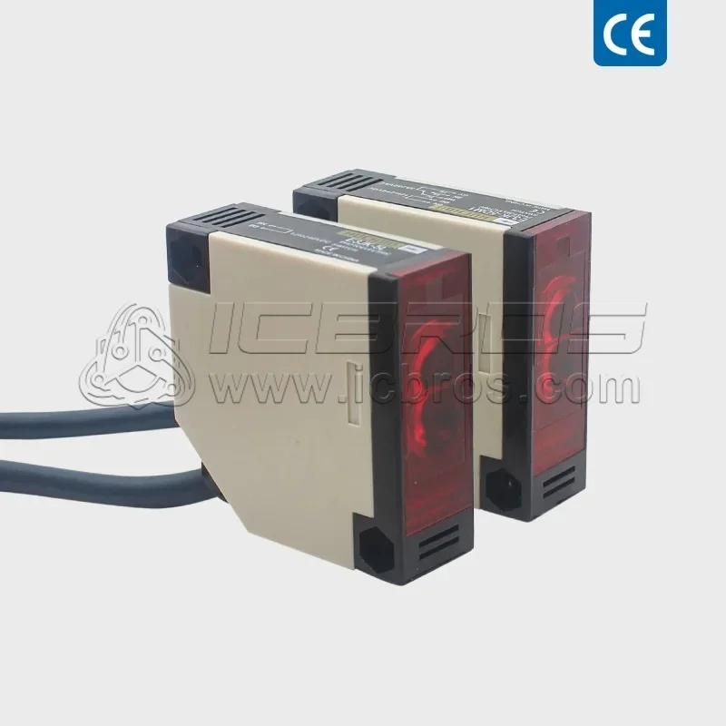 1pair E3JK Infrared Photoelectric Switch Sensor, TargeTing SenSor E3JK-5DM1 E3JK-5L Paired With 12V 24V