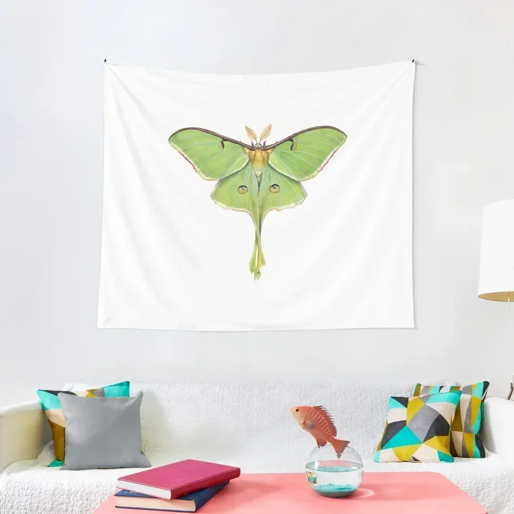 

Luna Moth (Actias luna) II Tapestry Room Ornaments Nordic Home Decor Tapestry