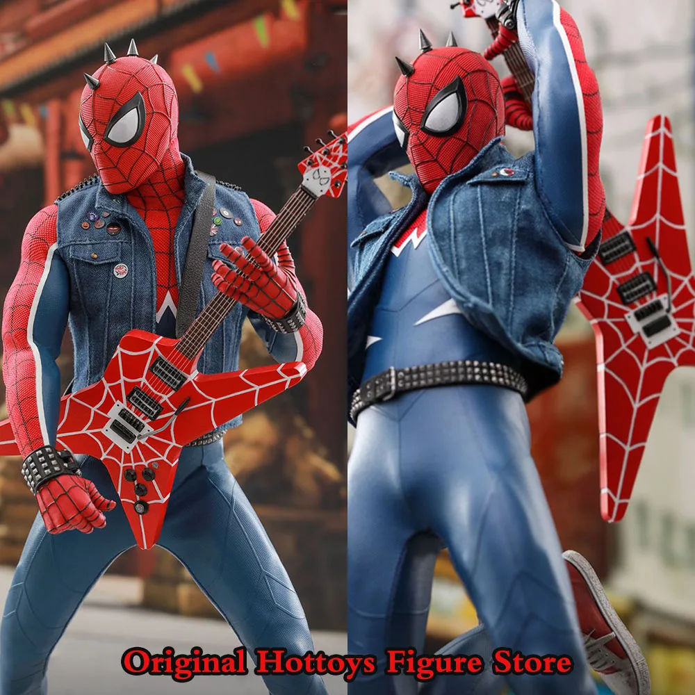 

HT HotToys VGM32 1/6 Scale PS4 Game Edition Suit Punk Spider-Man Full Set 12-inch Action Figure Model Fans Gifts Collection